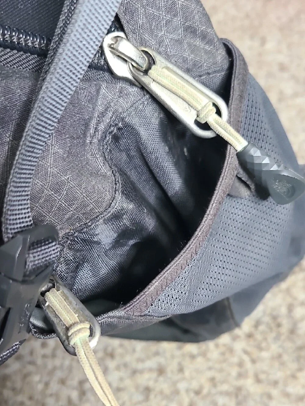 The North Face Borealis Backpack in Charcoal and Black